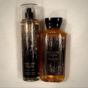 BRAND NEW Bath and Body Works INTO THE NIGHT set